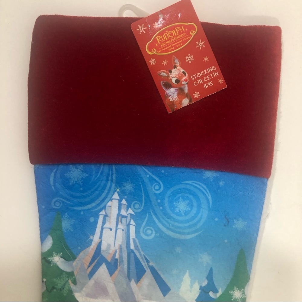Rudolph The Red Nosed Reindeer Christmas Stocking - Picture 7 of 8